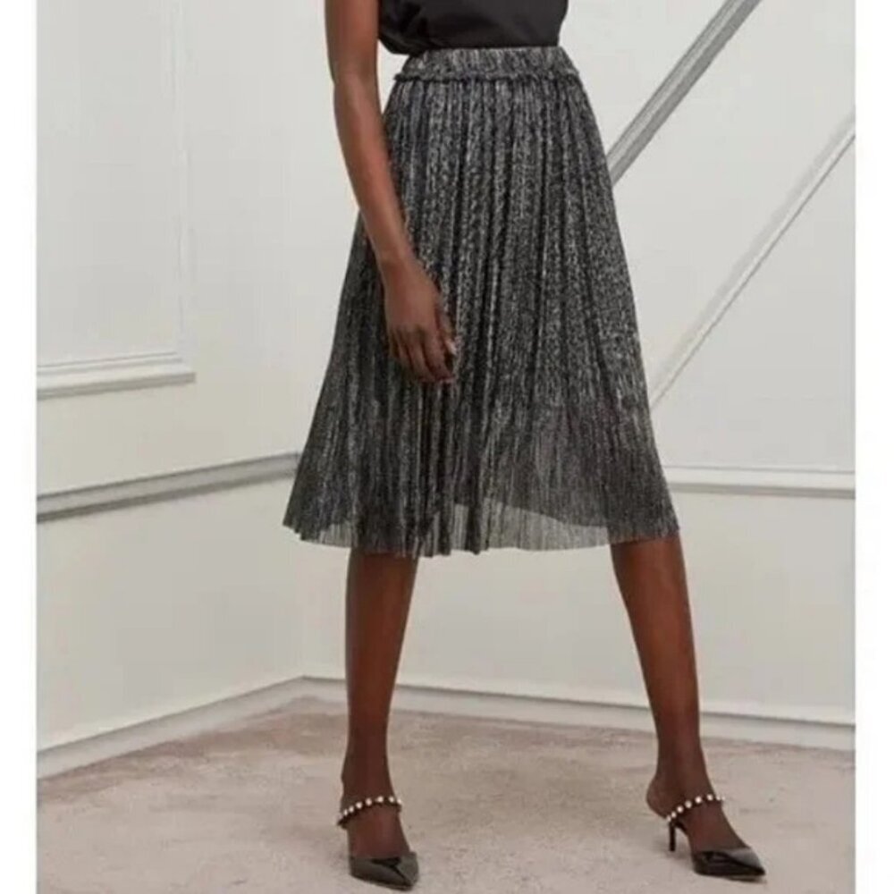 💕ISABEL MARANT ETOILE💕 Beatrice Skirt ~ Gun Metal EU 36 NWT - Picture 7 of 16